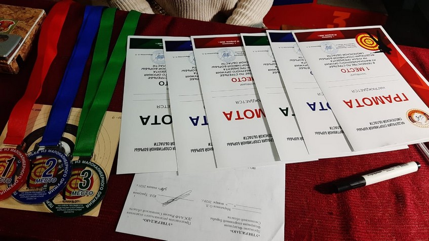 Смоленские белорусы на турнире по стрельбе в юбилей Федерации