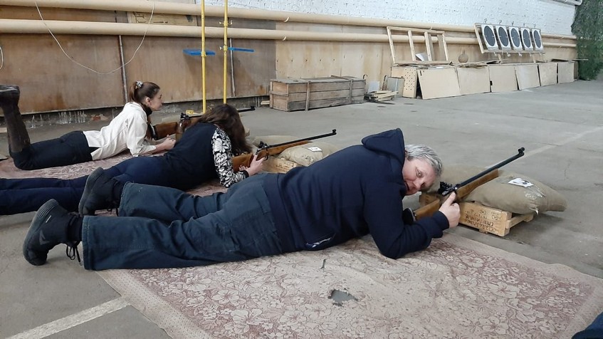 Смоленские белорусы на турнире по стрельбе в юбилей Федерации