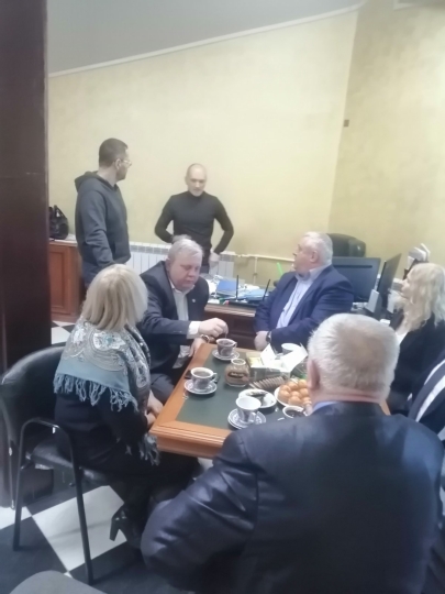 Первая встреча с белорусскими партнёрами в 2022 году!