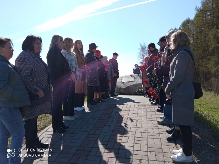 Белорусы города Смоленска на митинге в Вязовеньках
