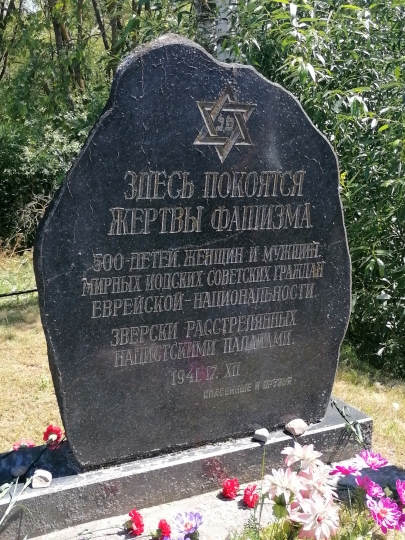 Делегация смолян на белорусской родине автора современного иврита