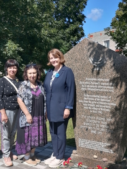 Делегация смолян на белорусской родине автора современного иврита